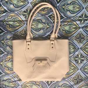 Cream colored should bag